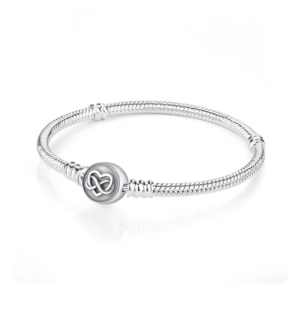 Pulseira Pandora Moments Malha Snake Infinito